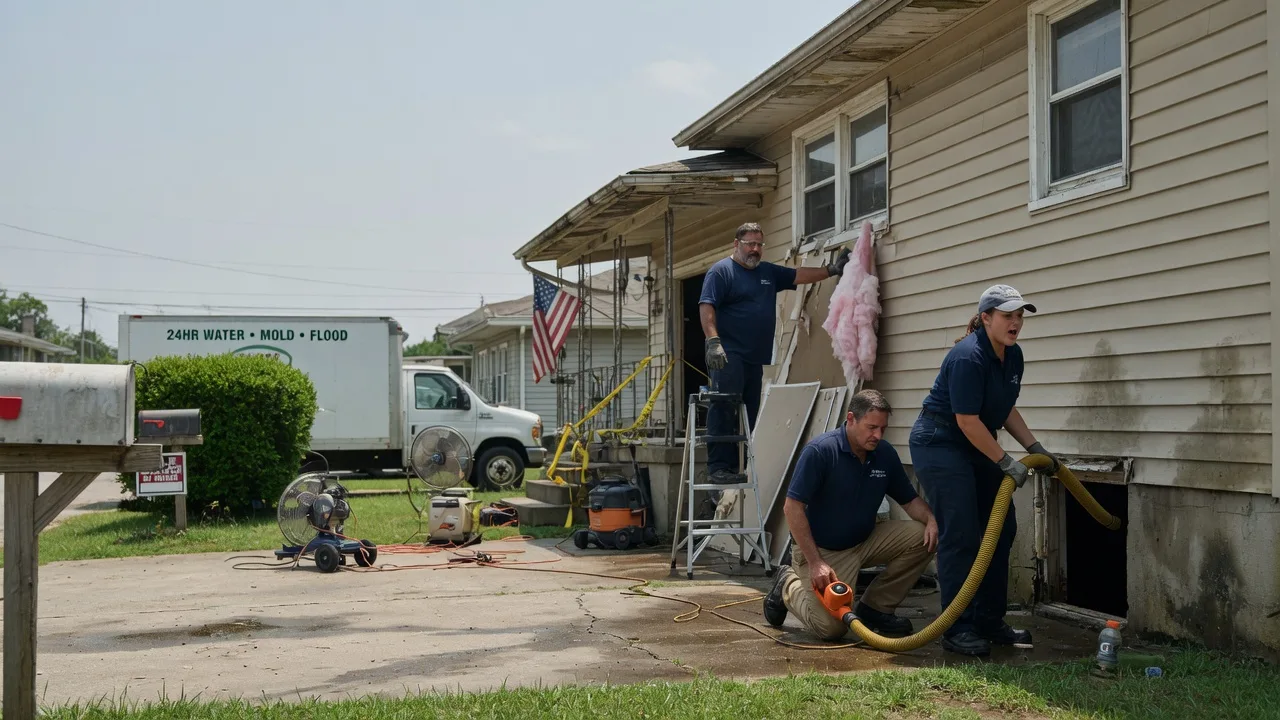 Water Damage Repair in New Bedford, IL near me